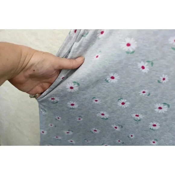 Joyspun Women's Long Pajama Gown-Size 2X(18W-20W)-Soft-Pockets - Picture 4 of 8